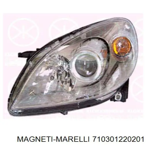  Faro izquierdo para Mercedes B W245