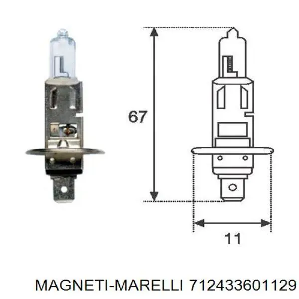 712433601129 Magneti Marelli faro antiniebla derecho