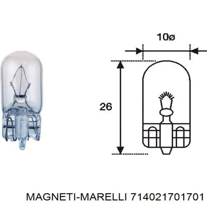 714021701701 Magneti Marelli piloto posterior izquierdo