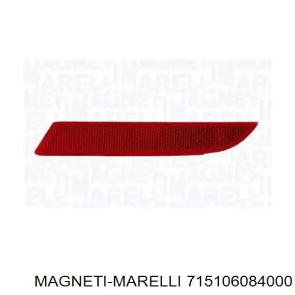  Reflector, parachoques trasero, derecho para Alfa Romeo Giulietta 940