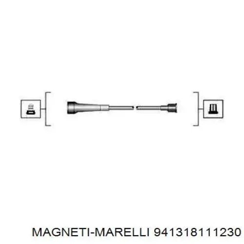 941318111230 Magneti Marelli juego de cables de encendido