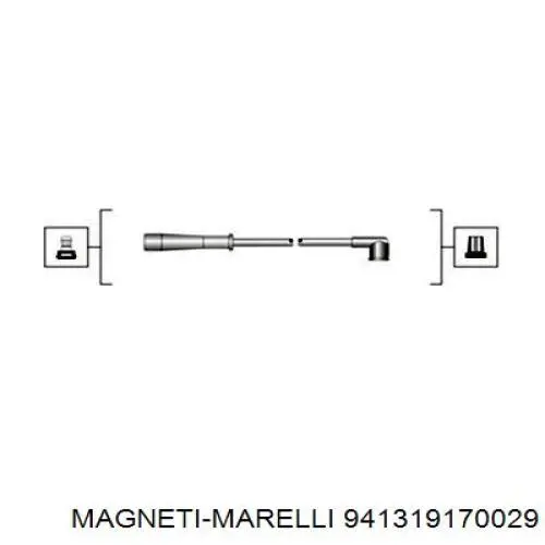 941319170029 Magneti Marelli juego de cables de encendido