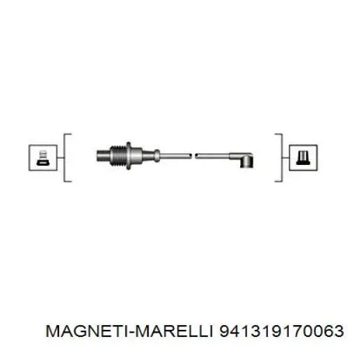 941319170063 Magneti Marelli juego de cables de encendido