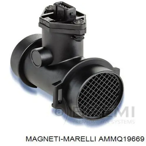 AMMQ19669 Magneti Marelli sensor de flujo de aire/medidor de flujo (flujo de aire masibo)