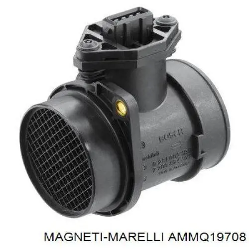 AMMQ19708 Magneti Marelli sensor de flujo de aire/medidor de flujo (flujo de aire masibo)