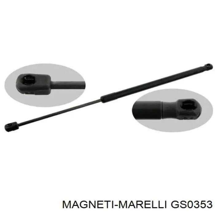 GS0353 Magneti Marelli muelle neumático, capó de motor