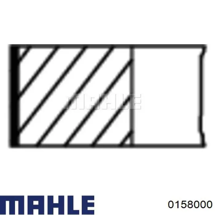  Pistón completo para 1 cilindro, STD para Ford Transit V184/5