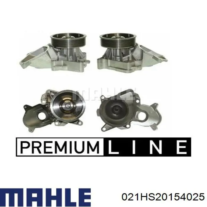 021HS20154025 Mahle Original juego de cojinetes de cigüeñal, cota de reparación +0,25 mm