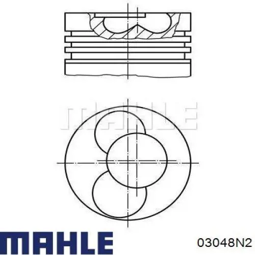  Juego de aros de pistón para 1 cilindro, cota de reparación +0,50 mm para Audi 100 4A, C4