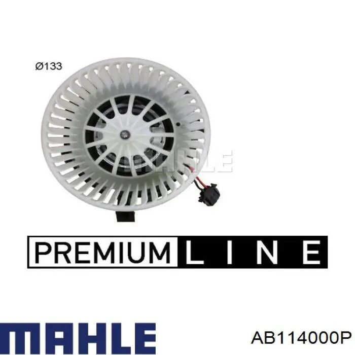 AB 114 000P Mahle Original motor eléctrico, ventilador habitáculo