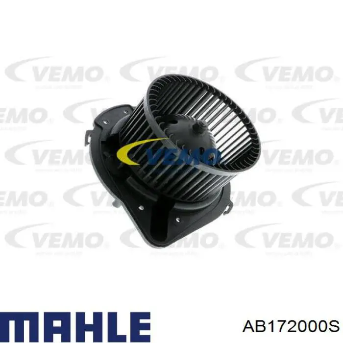 AB172000S Mahle Original motor eléctrico, ventilador habitáculo