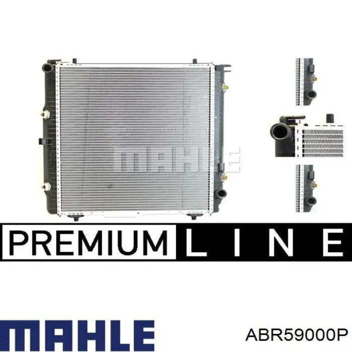 ABR59000P Mahle Original resitencia, ventilador habitáculo