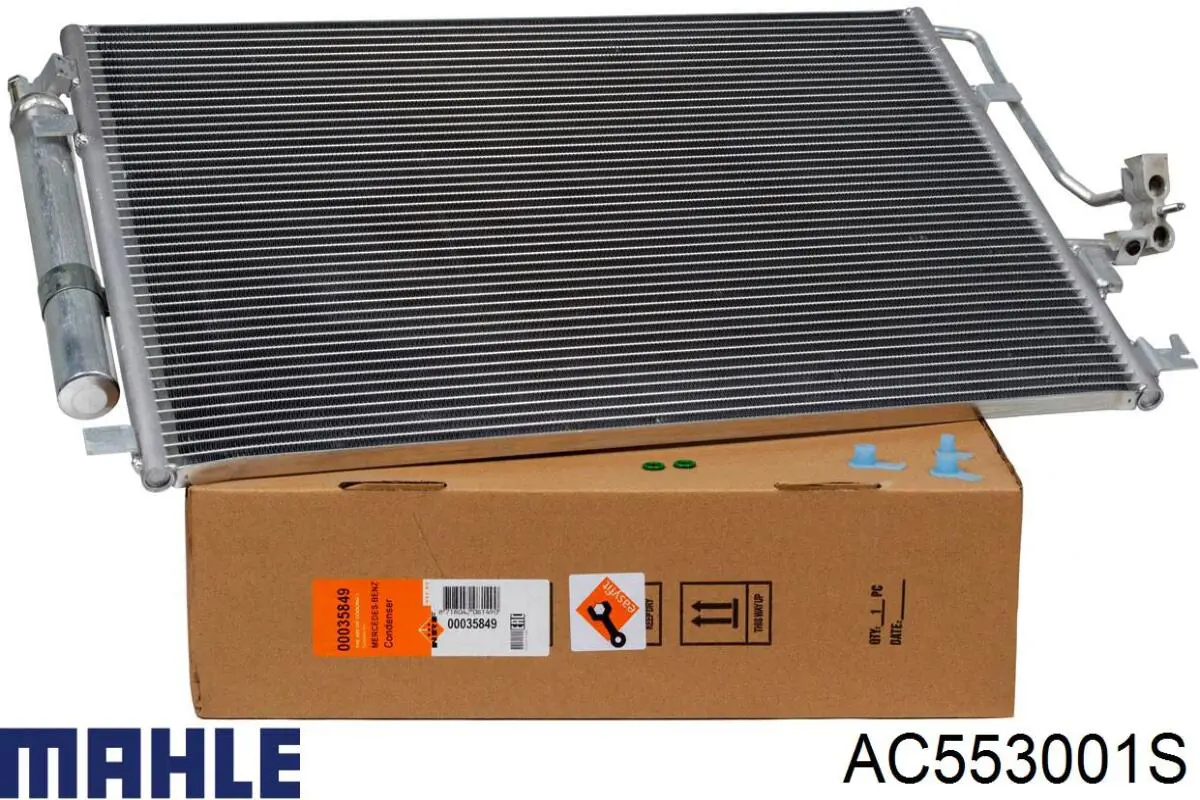 AC 553 001S Mahle Original condensador aire acondicionado