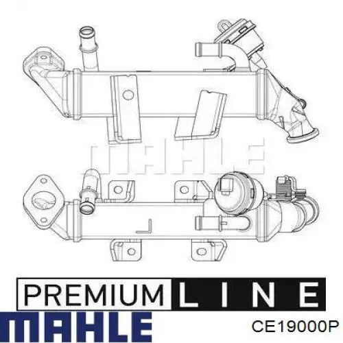 CE 19 000P Mahle Original enfriador egr de recirculación de gases de escape