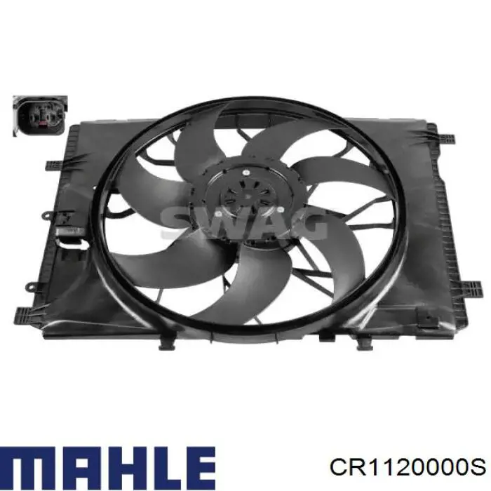 CR 1120 000S Mahle Original radiador refrigeración del motor