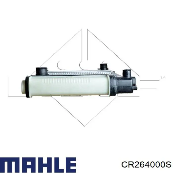 CR264000S Mahle Original radiador refrigeración del motor