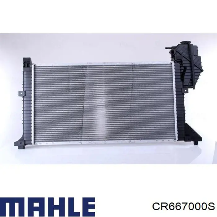 CR667000S Mahle Original radiador refrigeración del motor