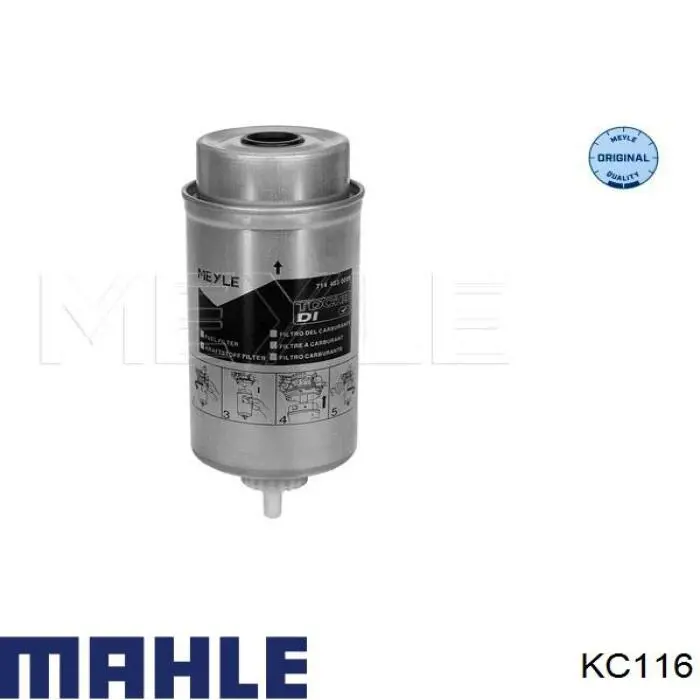 KC116 Mahle Original filtro combustible