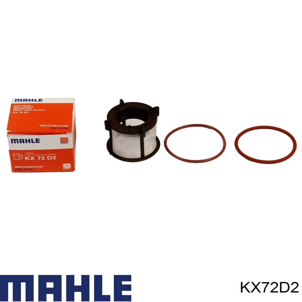 KX72D2 Mahle Original filtro combustible