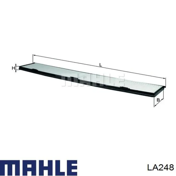 LA248 Mahle Original filtro de habitáculo