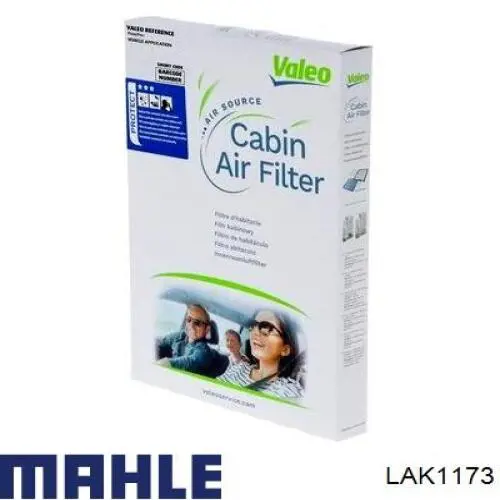 LAK1173 Mahle Original filtro de habitáculo