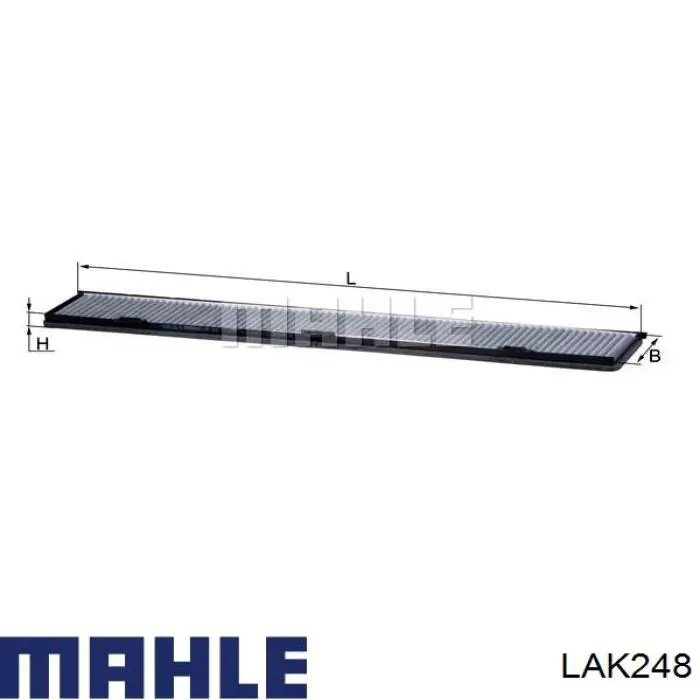 LAK248 Mahle Original filtro de habitáculo