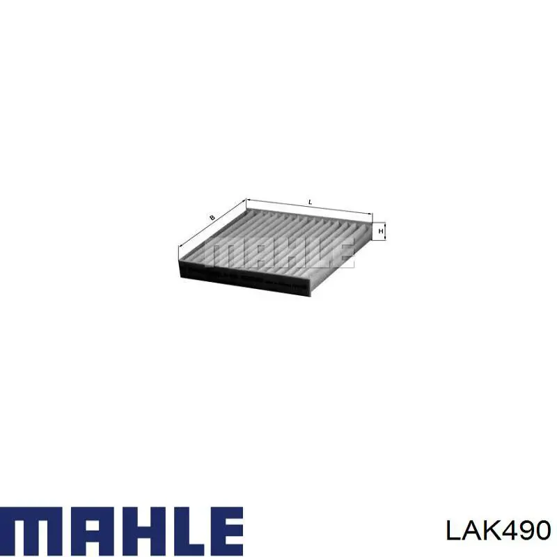 LAK490 Mahle Original filtro de habitáculo