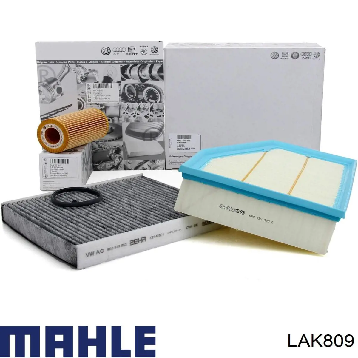 LAK809 Mahle Original filtro de habitáculo