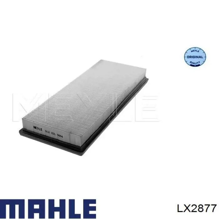 LX2877 Mahle Original filtro de aire