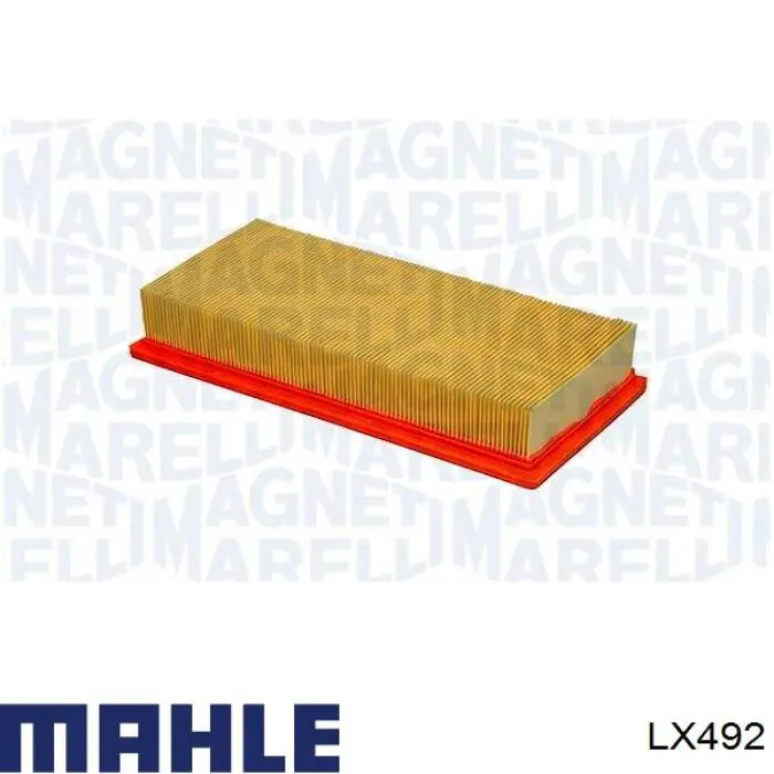 LX 492 Mahle Original filtro de aire