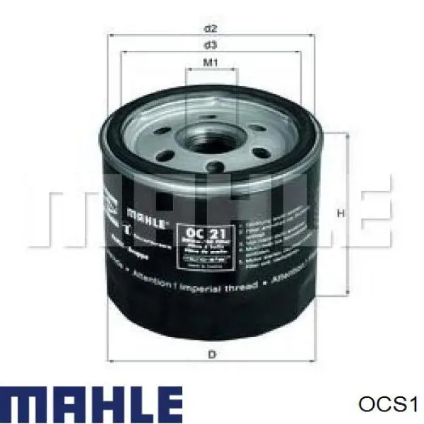 OCS1 Mahle Original extractor de filtro de aceite