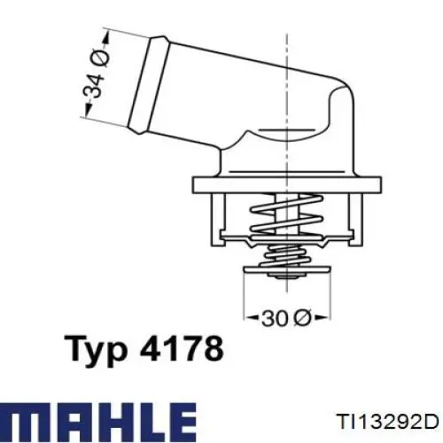 TI13292D Mahle Original termostato, refrigerante