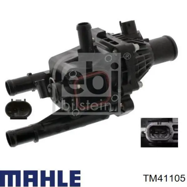 TM 41 105 Mahle Original termostato, refrigerante