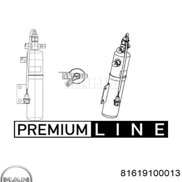 81619100013 MAN receptor-secador del aire acondicionado