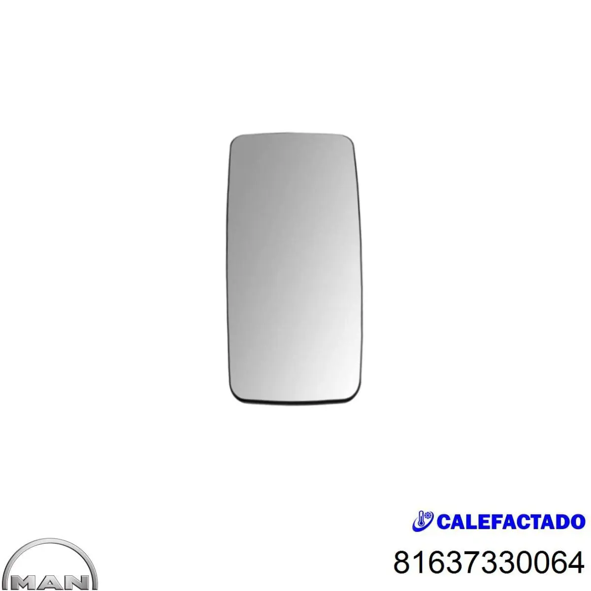 81.63733.0064 MAN elemento para espejo retrovisor