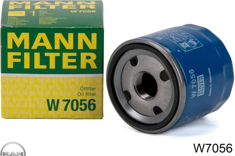 W7056 MAN filtro de aceite