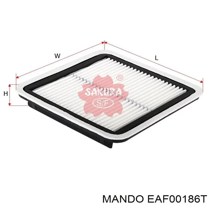 EAF00186T Mando filtro de aire