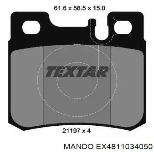  Pinza de freno delantera izquierda para SsangYong Actyon 