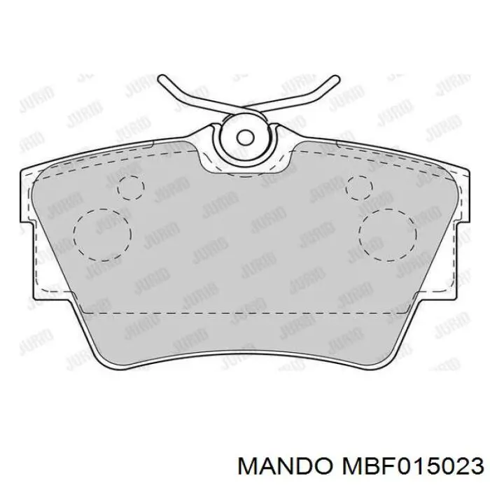 MBF015023 Mando pastillas de freno traseras