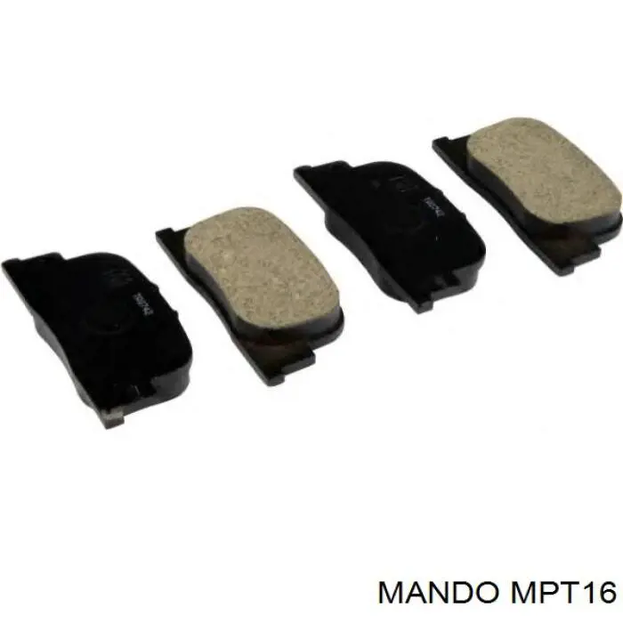 MPT16 Mando pastillas de freno traseras