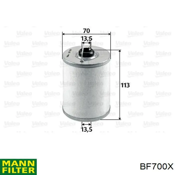 3444777215 Mercedes filtro combustible