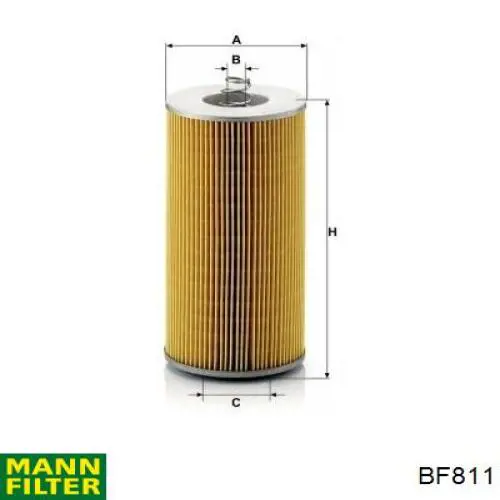 BF811 Mann-Filter filtro combustible