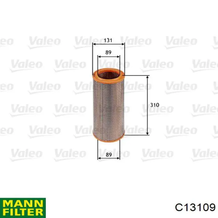 C13109 Mann-Filter filtro de aire