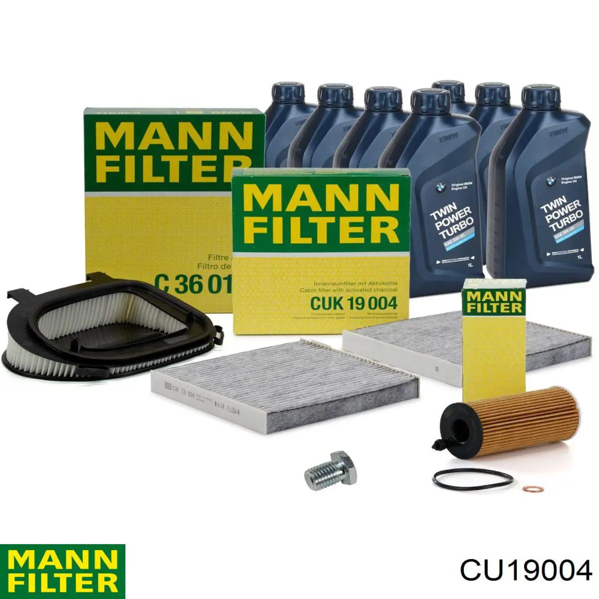 CU19004 Mann-Filter filtro de habitáculo