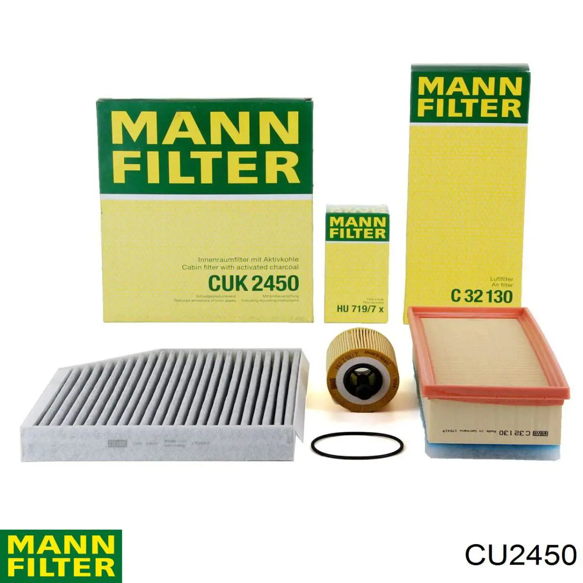 CU2450 Mann-Filter filtro de habitáculo