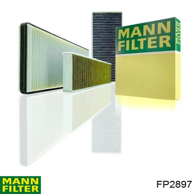 FP 2897 Mann-Filter filtro de habitáculo