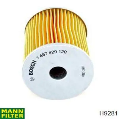 H9281 Mann-Filter filtro de aceite