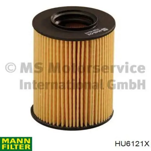 HU6121X Mann-Filter filtro de aceite