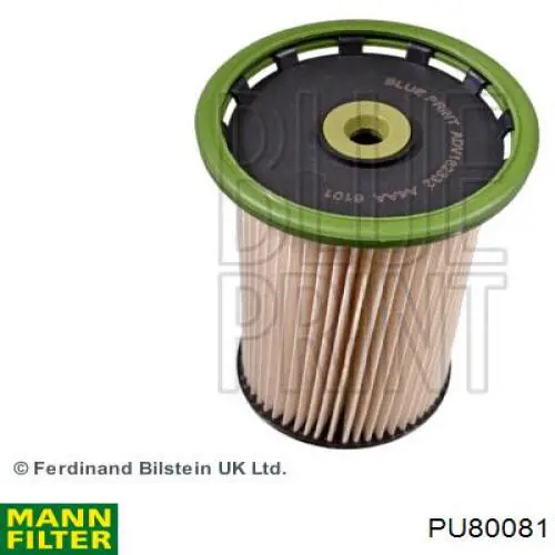 PU80081 Mann-Filter filtro combustible