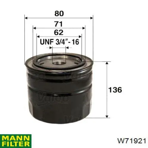 Z157 Gueldner filtro de aceite